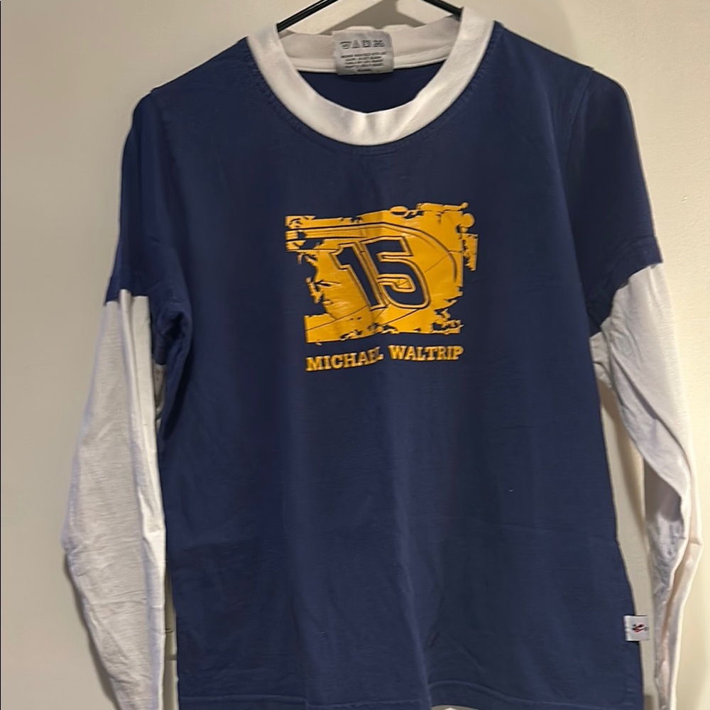 Michael Waltrip #15 Long Sleeve Tee